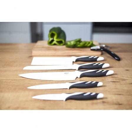 Pack 6 cuchillos cecotec swiss chef blancos Depau